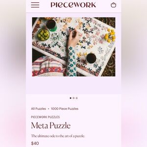 1000 piece Piecework Puzzle